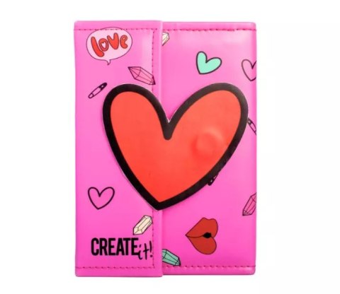 Zestaw do makijażu z sercem Create it! Zestaw do makijażu z sercem Create it!