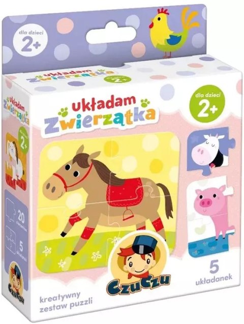 CzuCzu. Układam zwierzątka CzuCzu. Układam zwierzątka
