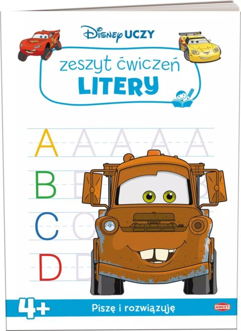 Disney uczy Auta Litery UDZ-9305 Disney uczy Auta Litery UDZ-9305