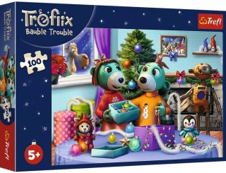 Puzzle 100 elementów. Rodzina Treflików. Święta Rodziny Treflików