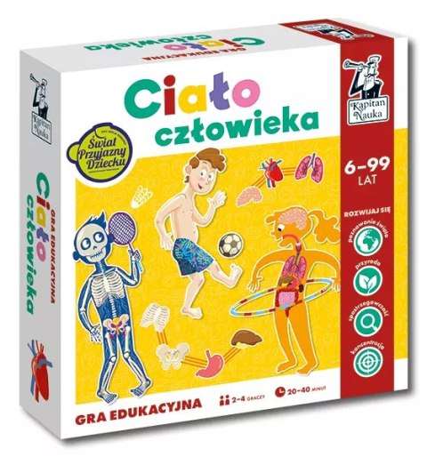 Kapitan Nauka. Ciało człowieka w.2 Kapitan Nauka. Ciało człowieka w.2