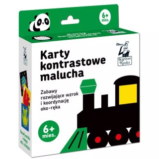 Karty kontrastowe malucha. 6+ miesięcy