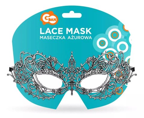 Maska ażurowa, srebrna Maska ażurowa, srebrna