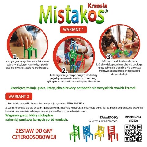 Mistakos. Krzesła Mistakos. Krzesła