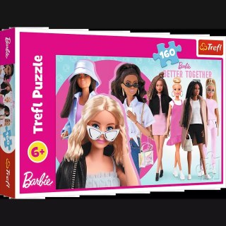 Puzzle 160 Barbie i jej świat TREFL