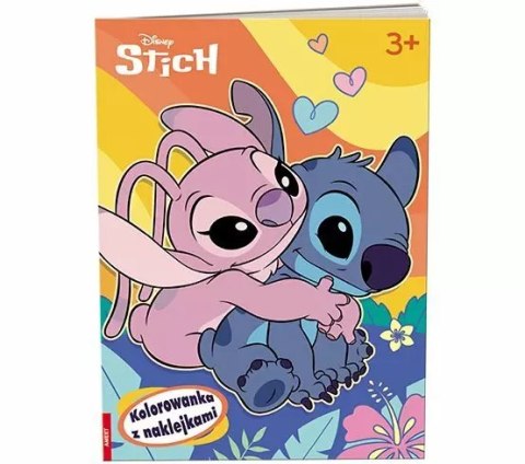 Stich. Kolorowanka z Naklejkami Stich. Kolorowanka z Naklejkami