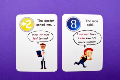 Fun Card English. Reported Speech
