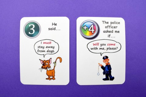 Fun Card English. Reported Speech