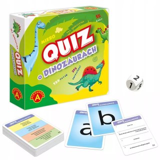 Gra planszowa Alexander Mikro Quiz o dinozaurach