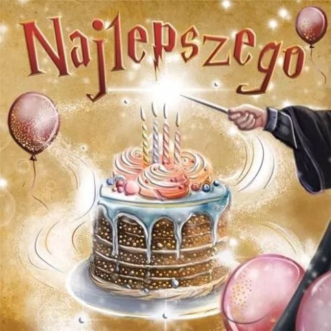 Karnet KW Urodziny Magiczny tort Karnet KW Urodziny Magiczny tort