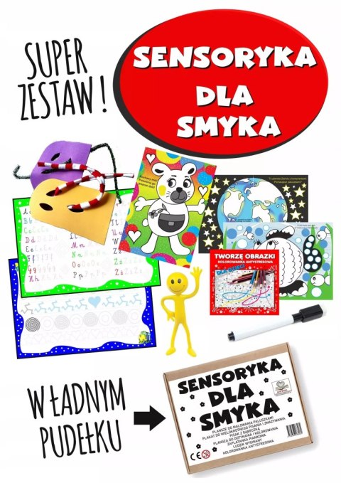 Sensoryka dla smyka- wspaniały zestaw do zabawy i nauki Sensoryka dla smyka- wspaniały zestaw do zabawy i nauki