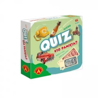 Quiz Kto pamięta? Kieszonkowa gra edukacyjna