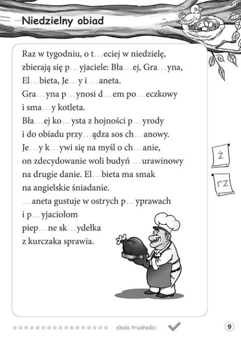 Radosne dyktanda - klasa 2