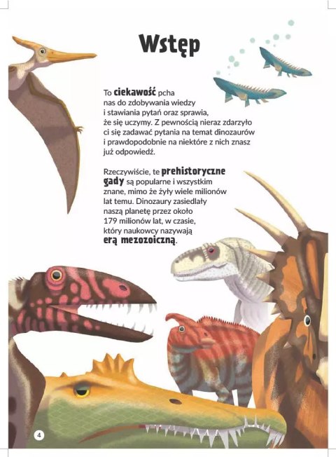 Dinozaury świata. 200 ciekawostek Dinozaury świata. 200 ciekawostek