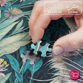 Puzzle 1000 elementów. Szop pracz w kwiatach 30851