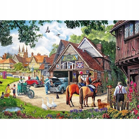 Puzzle 2 x 500 elementów. Sielankowe życie Puzzle 2 x 500 elementów. Sielankowe życie