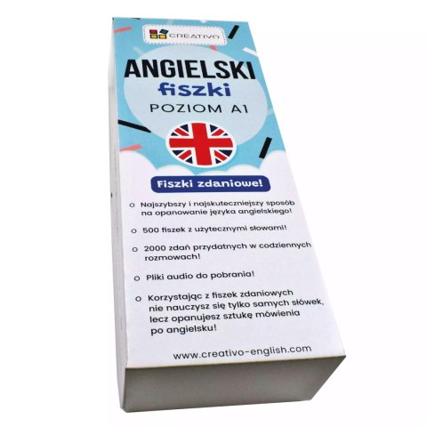 Angielski. Fiszki zdaniowe. Poziom A1 Angielski. Fiszki zdaniowe. Poziom A1