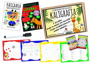 Kaligrafia. Zestaw edukacyjny dla dzieci