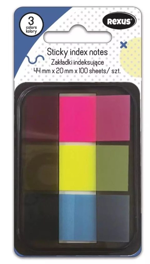 Znaczniki 2x4,4cm 3 kolory Znaczniki 2x4,4cm 3 kolory