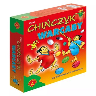 Chińczyk / Warcaby. Gry planszowe w 16 wariantach