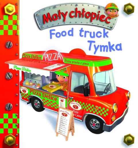 Food truck Tymka. Mały chłopiec Food truck Tymka. Mały chłopiec