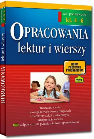 Opracowania lektur i wierszy. Szkoła podstawowa. Klasy 4-6