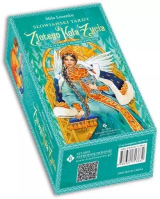 Słowiański Tarot Złotego Koła Życia. 78 kart + książka