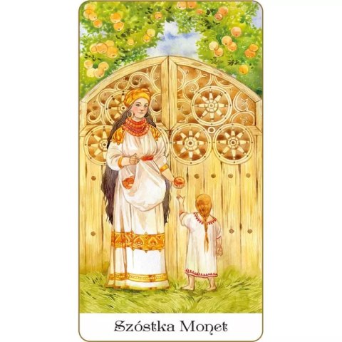 Słowiański Tarot Złotego Koła Życia. 78 kart + książka Słowiański Tarot Złotego Koła Życia. 78 kart + książka