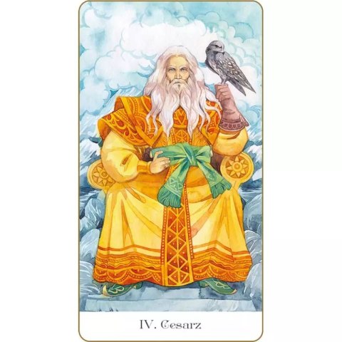 Słowiański Tarot Złotego Koła Życia. 78 kart + książka Słowiański Tarot Złotego Koła Życia. 78 kart + książka