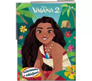 Vaiana 2 Kolorowanka z naklejkami