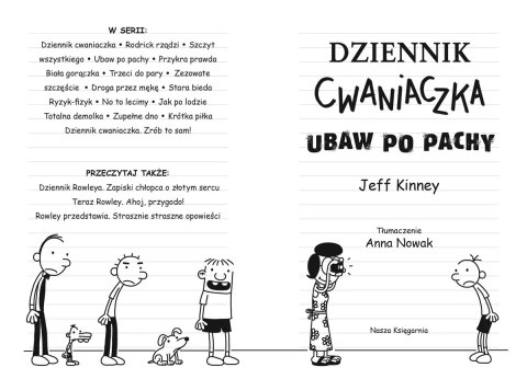 Dziennik cwaniaczka 4. Ubaw po pachy Dziennik cwaniaczka 4. Ubaw po pachy