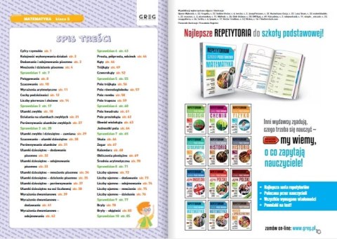Matematyka. Karty pracy w szkole i w domu. Klasa 5