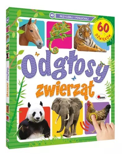 Odgłosy zwierząt. 60 dźwięków Odgłosy zwierząt. 60 dźwięków