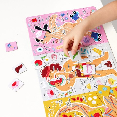 Puzzle 96 elementów. Tak działa Moje ciało