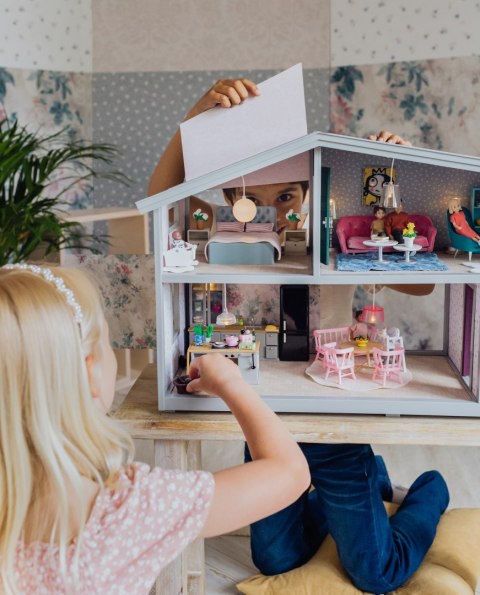 Domek dla lalek, zabawka dla dzieci, zabawa lalkami, odgrywanie ról, Lundby