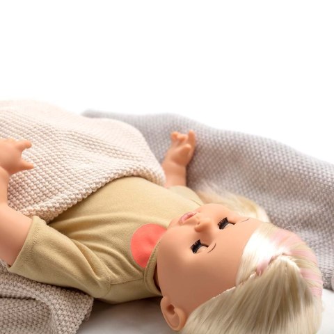 Duża lalka edukacyjna do czesania, blondynka, nauka języków obcych Skrallan