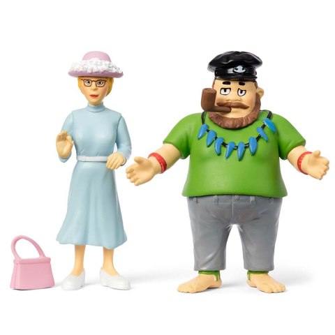 Figurki Ephraim i Panna Prysselius zestaw, Pippi Langstrumpf zabawka dzieci Figurki Ephraim i Panna Prysselius zestaw, Pippi Langstrumpf zabawka dzieci