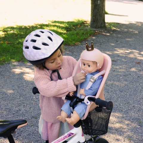 Kask rowerowy dla lalki, zabawka dla dzieci, nauka bezpieczeństwa, Skrallan
