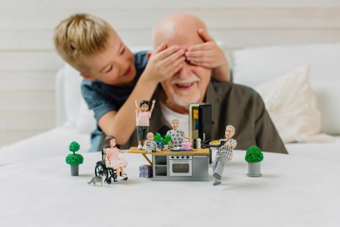 Lalki do domku dla lalek babcia i dziadek zestaw Charlie, zabawka, Lundby Lalki do domku dla lalek babcia i dziadek zestaw Charlie, zabawka, Lundby