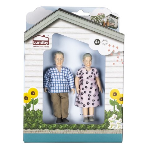 Lalki do domku dla lalek babcia i dziadek zestaw Charlie, zabawka, Lundby Lalki do domku dla lalek babcia i dziadek zestaw Charlie, zabawka, Lundby
