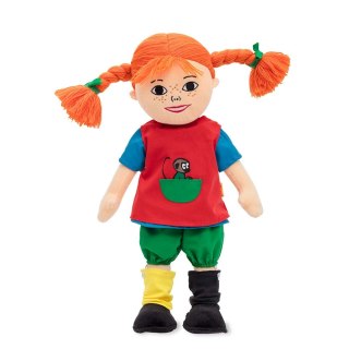 Miękka lalka mówiąca Pippi Langstrumpf 40 cm przytulanka zabawka dla dzieci