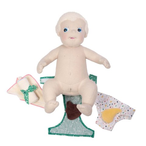Ubranka dla lalek Baby zestaw Przewijanie nauka dla dzieci Rubens Barn Ubranka dla lalek Baby zestaw Przewijanie nauka dla dzieci Rubens Barn