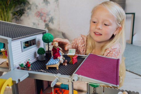 Zestaw kwiatów i roślin do domku dla lalek, wystrój wnętrza, zabawka Lundby Zestaw kwiatów i roślin do domku dla lalek, wystrój wnętrza, zabawka Lundby