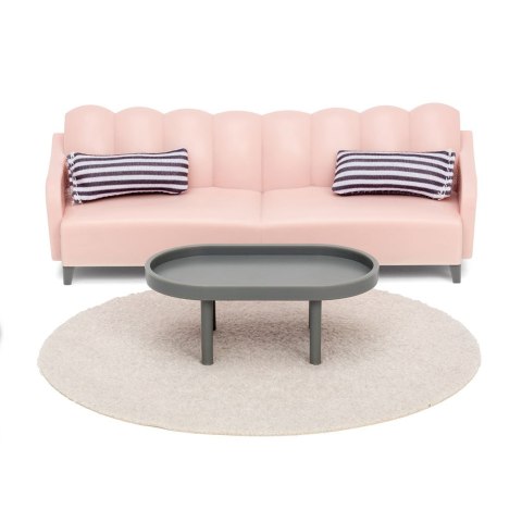 Zestaw mebli do salonu do domku dla lalek basic, zabawka dla dzieci, Lundby Zestaw mebli do salonu do domku dla lalek basic, zabawka dla dzieci, Lundby