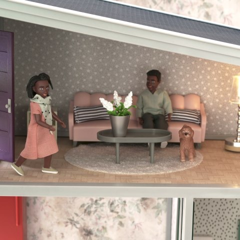 Zestaw mebli do salonu do domku dla lalek basic, zabawka dla dzieci, Lundby Zestaw mebli do salonu do domku dla lalek basic, zabawka dla dzieci, Lundby