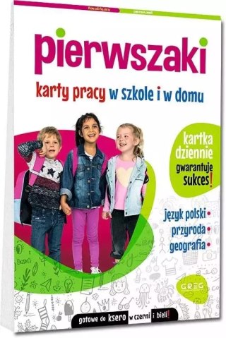 Pierwszaki. Karty pracy w szkole i w domu