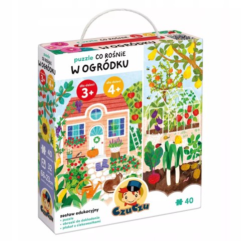 Puzzle Co rośnie w ogródku CzuCzu Puzzle Co rośnie w ogródku CzuCzu