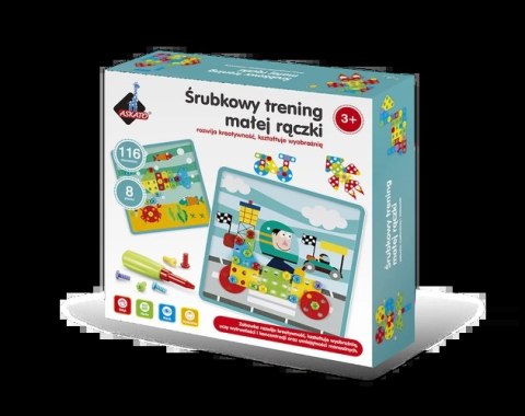 Śrubkowy trening małej rączki Śrubkowy trening małej rączki