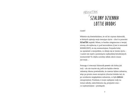 Absolutnie szalony dziennik Lottie Brooks