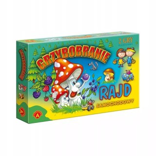 Grzybobranie. Rajd samochodowy